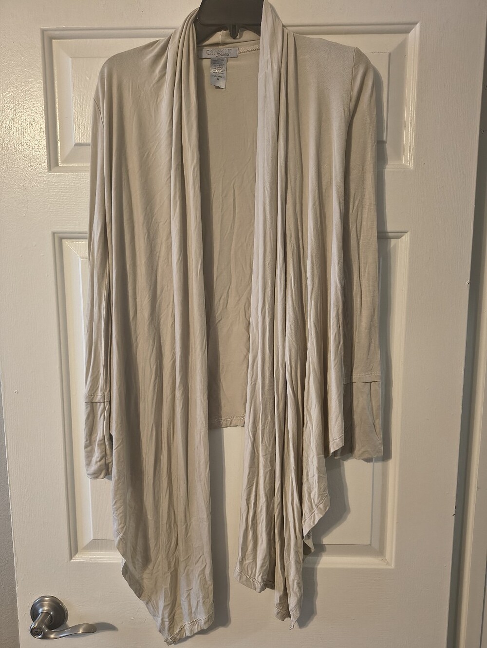 Cativa Studio Long Open Front Cardigan Size M